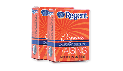 Del Rey Packing Company Private Label Cartons California Raisins Capabilities